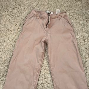pink holister jeans